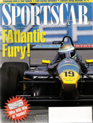 SPORTS CAR 1996 SEPT - P. CARPENTER, YOKOHAMA SOLO II TOUR UPDATE, CHASSIS PT4